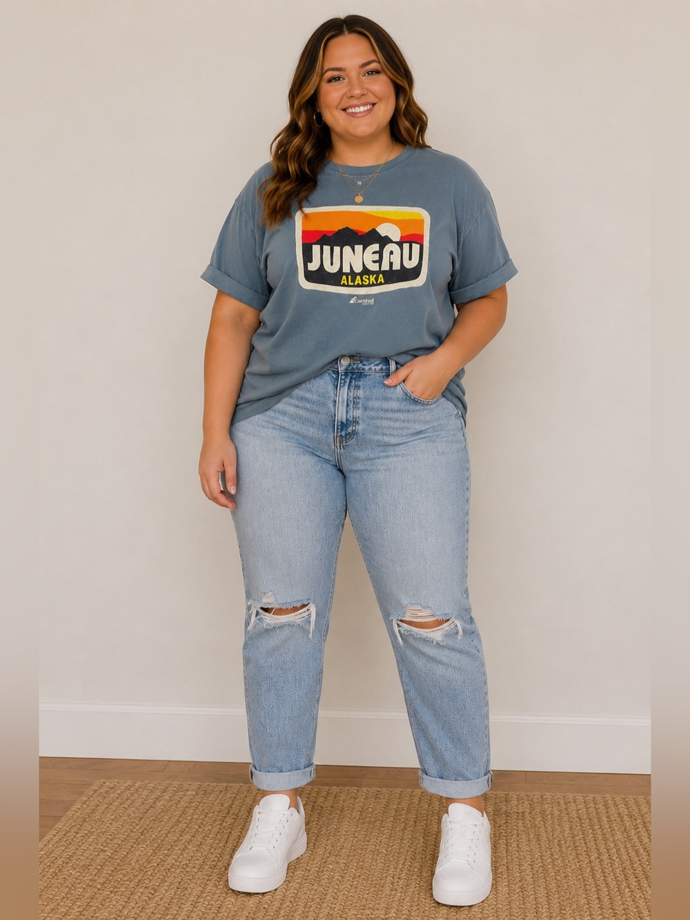 Blue Alaska Graphic Tee